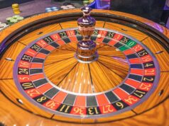 roulette wheel wood