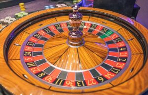 roulette wheel wood